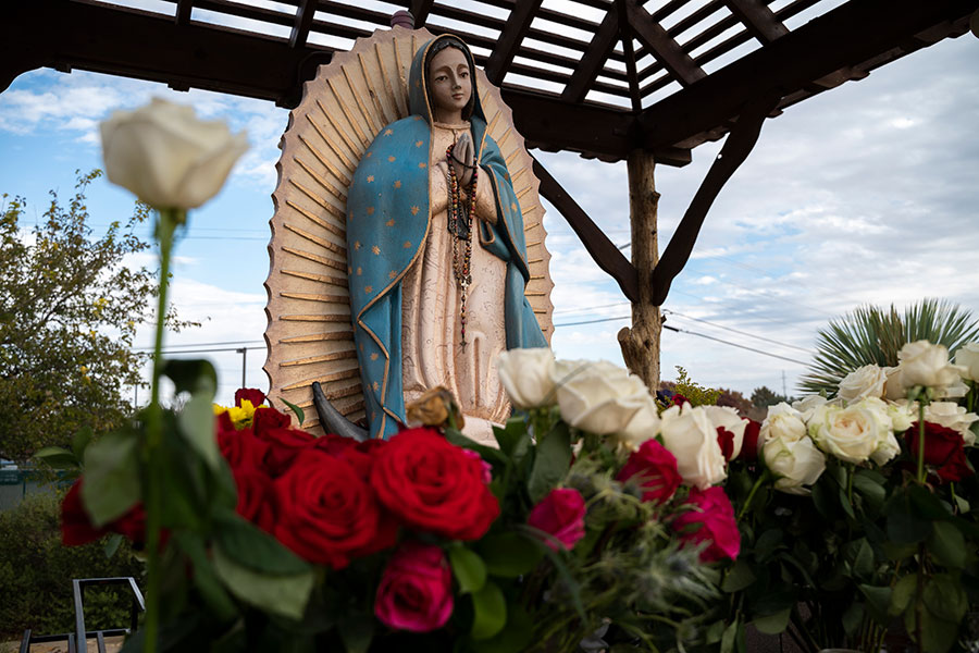 statue of Mary